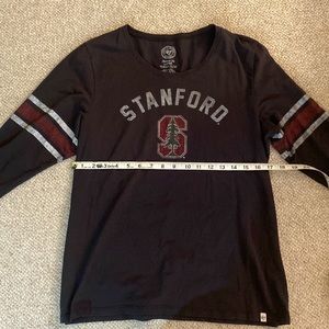 Stanford Forty Seven 47 Brand Long Sleeve Tee Like New College